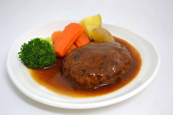 ソース煮込みハンバーグ