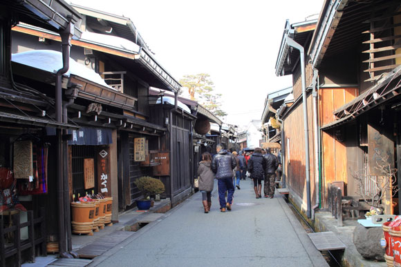 高山の町並み